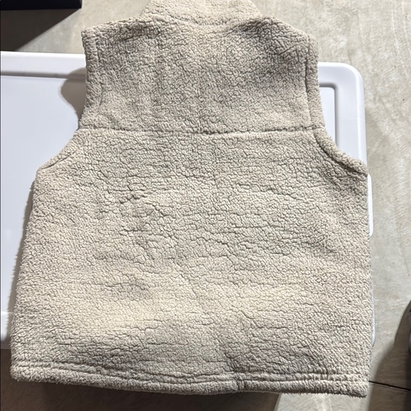 The North Face Kids Sherpa Fleece Jacket - Cream - Picture 6 of 7